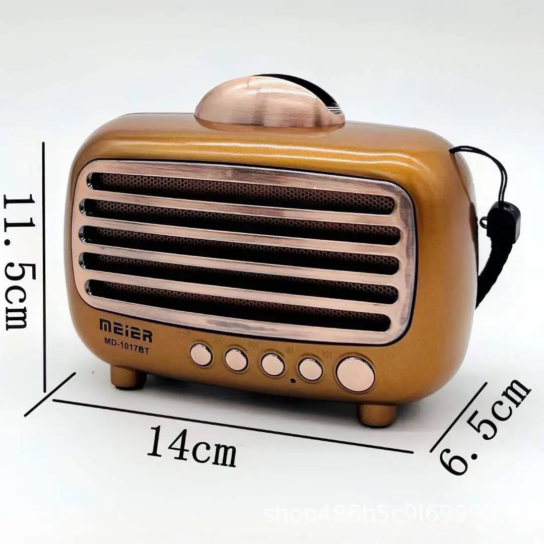 Retro Radio Front View