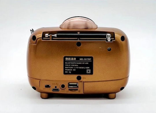Retro Radio Back Panel